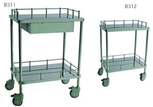 不銹鋼治療車Ⅰ型（有抽、無抽）B311、B312