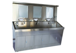 不銹鋼電熱自動(dòng)感應(yīng)洗手池（豪華型）C291、C292