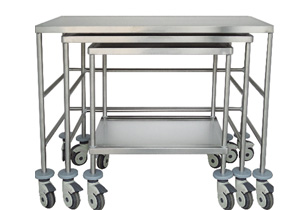 精品不銹鋼套裝器械臺(tái)B124、B126